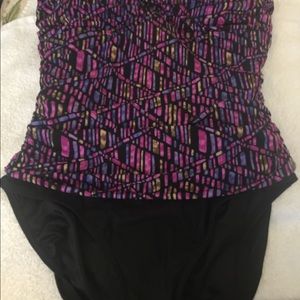 Gently worn Ladies one piece swim suit size 16